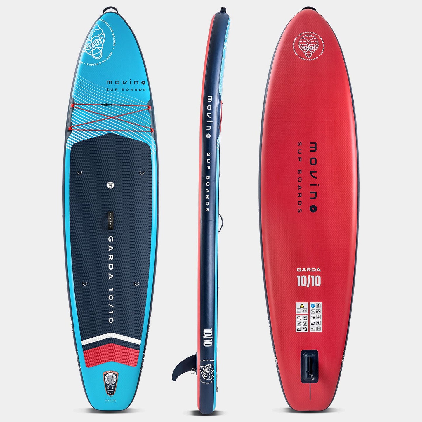 Movino GARDA All-Round 10’10” (azul-vermelho)