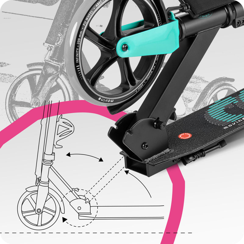 Intuitive, quick-fold system.