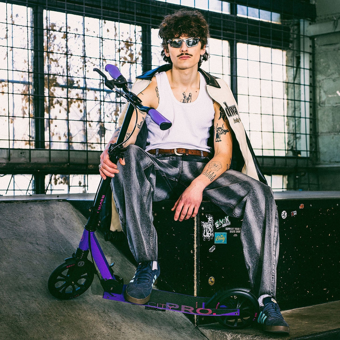 Movino City Pro purple-pink