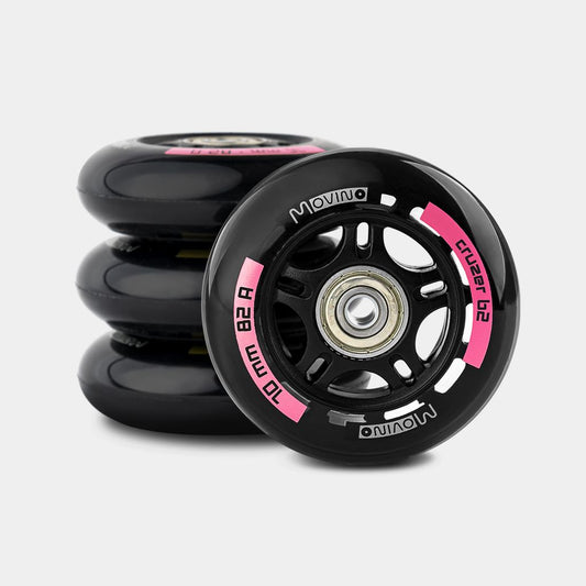 Cruzer B2 Rosa ABEC-9 (4 peças)